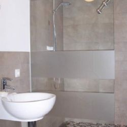 3 Mesterom Douchewand Glas Stein